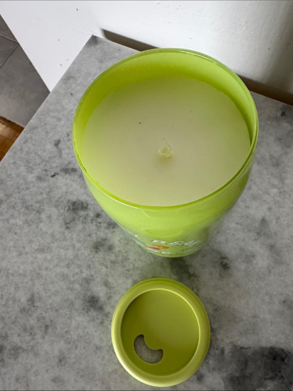 Jelly Bean Pop single-wick candle shaped like a soda can. - Picture 3 of 4